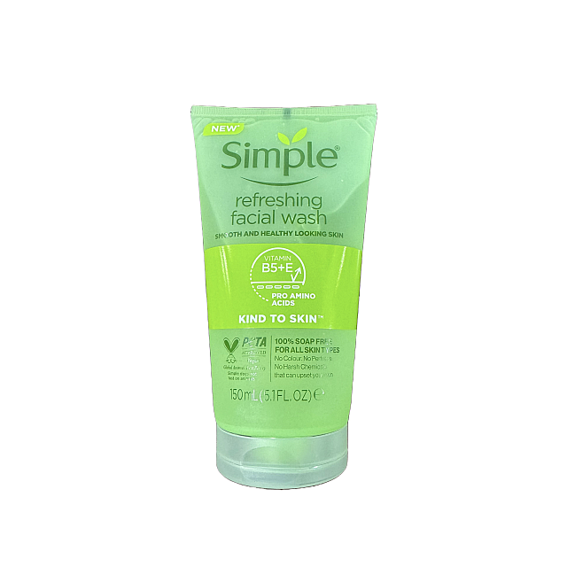 SIMPLE FACE WASH GEL REFRESHING